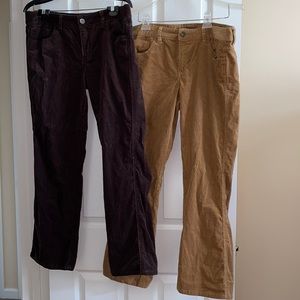 Size 12 corduroy Calvin Klein pants